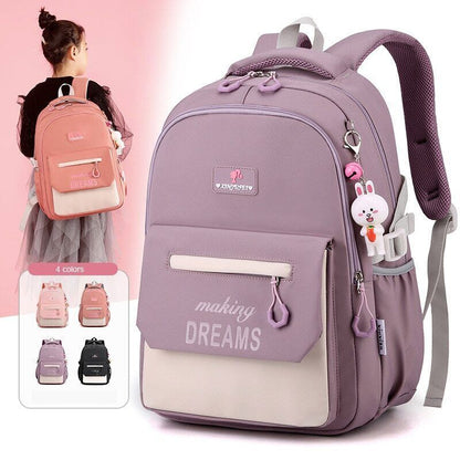 Backpack Girls Primary School Student Bag Children Bookbag Satchels Knapsack