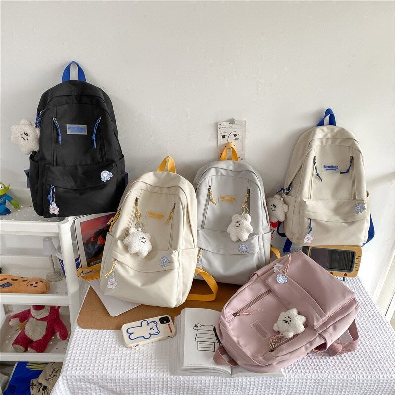 Women Backpack Girls Laptop Student Shoulder School Bag Schoolbag Boys Bagpack