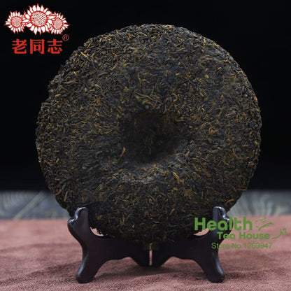 2010 Haiwan Shu Puerh Tea Cake "Jin Hao Gong Bing" Batch 101 Ripe Puer 357g