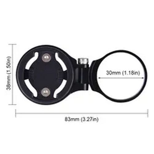 Bicycle Computer Stem Mount Holder Aluminum Alloy Adjustable Speedometer Stand