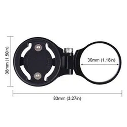 Bicycle Computer Stem Mount Holder Aluminum Alloy Adjustable Speedometer Stand