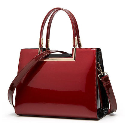 2023 New Leather Female Handbag All-match Ladies Shoulder Bag
