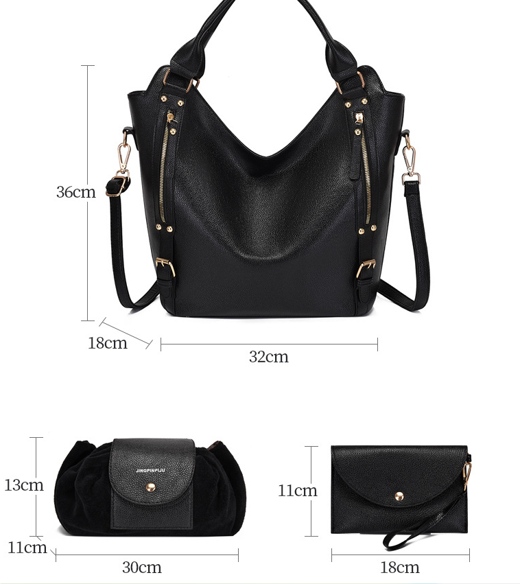 Women's 2022 New Large Capacity Shoulder Bag Hand Messenger Bag