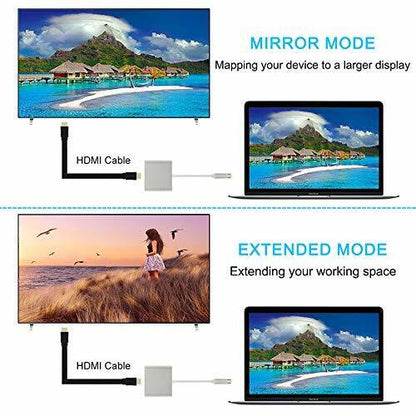Type C to HDMI HDTV TV Adapter Cable For LG V20/V30/V35/V40/V50/V60 ThinQ 5G