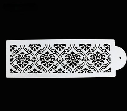 Cake Molds Hollow Plastic Flower Figure Stencil Fondant Spray Painting Templates