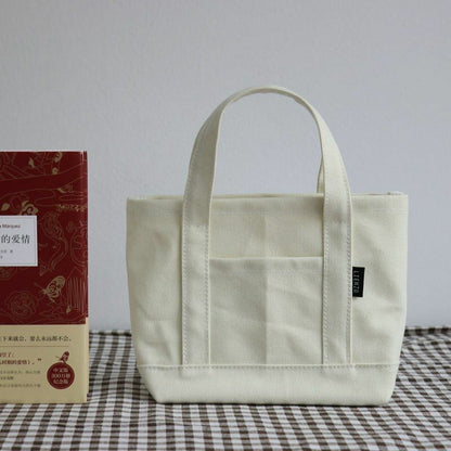 Handbag Casual Tote Female Shoulder Bags Small Cotton Canvas Eco Crossbody Women