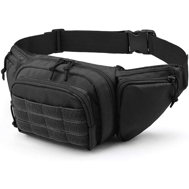 Men Waist Pack Nylon Pouch Army Military Hunting Climbing Camping Belt Bag
