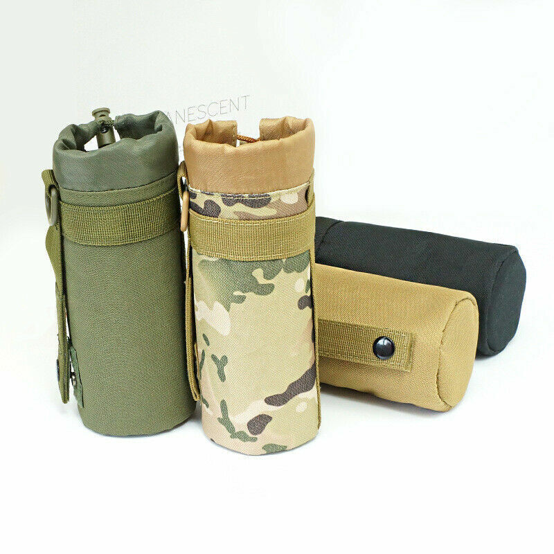 Hunting Water Bottle Bag Kettle Pouch Holder Camping Bag for Tactical Backpack
