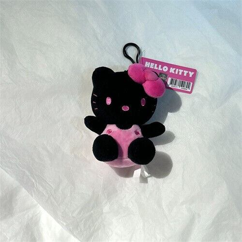Halloween Hello Kitty Plush Doll Black Pendant Schoolbag Pendant Girl Gifts 2023