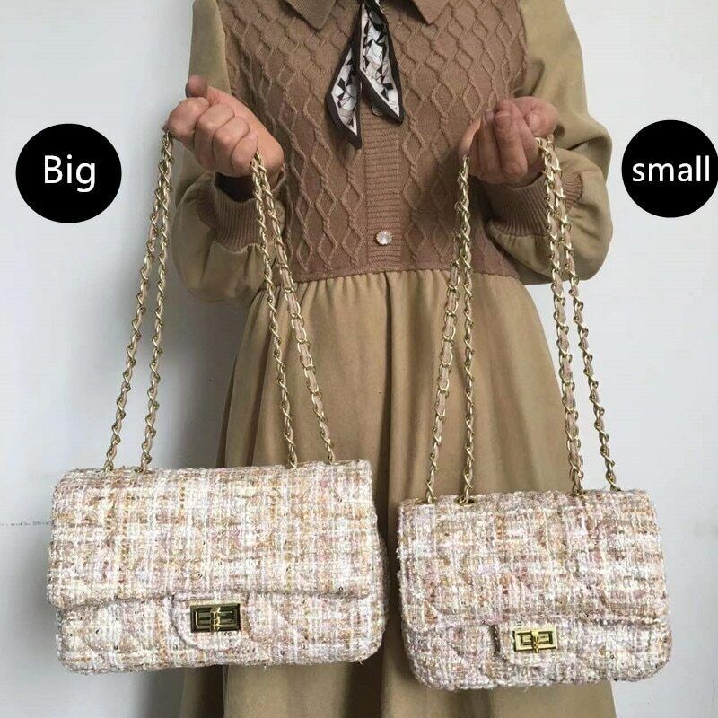 Women Bags Woolen luxury handbags Crossbody Bag Women Shoulder Bag Purse Clutch