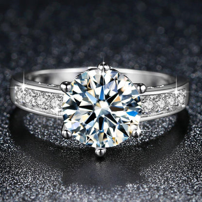 Anillos Sortijas Argollas de Compromiso Matrimonio Para Mujer Joyería 2024 Moda