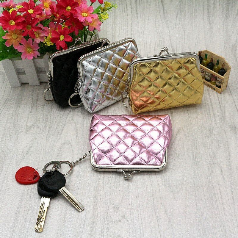 Female Pouch Bag Card Money Clutch Bag Leather Wallet Women's Small Coin Purse