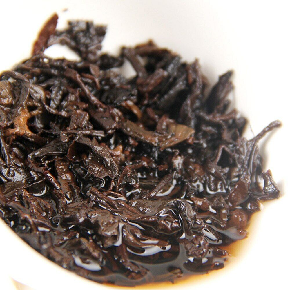 2003 Iceland Tribute Tea Ripe Puer Tea Old Tree Golden Bud Shu Puerh 357g