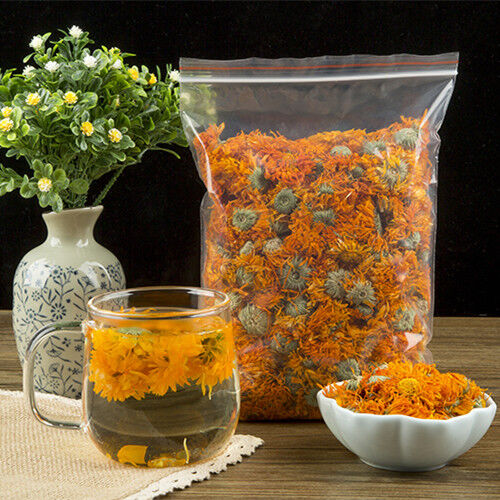 Chinese Marigold Tea,Calendula officinalis tea,flower Tea Dried Herbal Tea