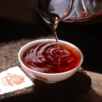 Haiwan Tea 2011 Menghai Old Tree Tea Brick Ripe Pu-erh Pu Er Tea 500g Box