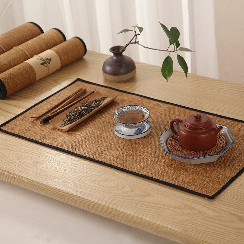 Cloth Tea Table Mats|Table Cloth|Tea Accessories|Grass Table Mats
