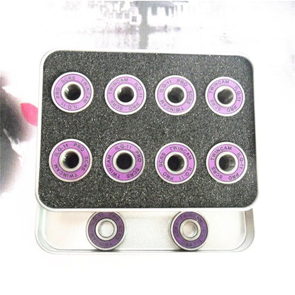Chrome Steel Inline Skating Bearing Speed Track Racing Quiet Bearings 8*22*7 mm