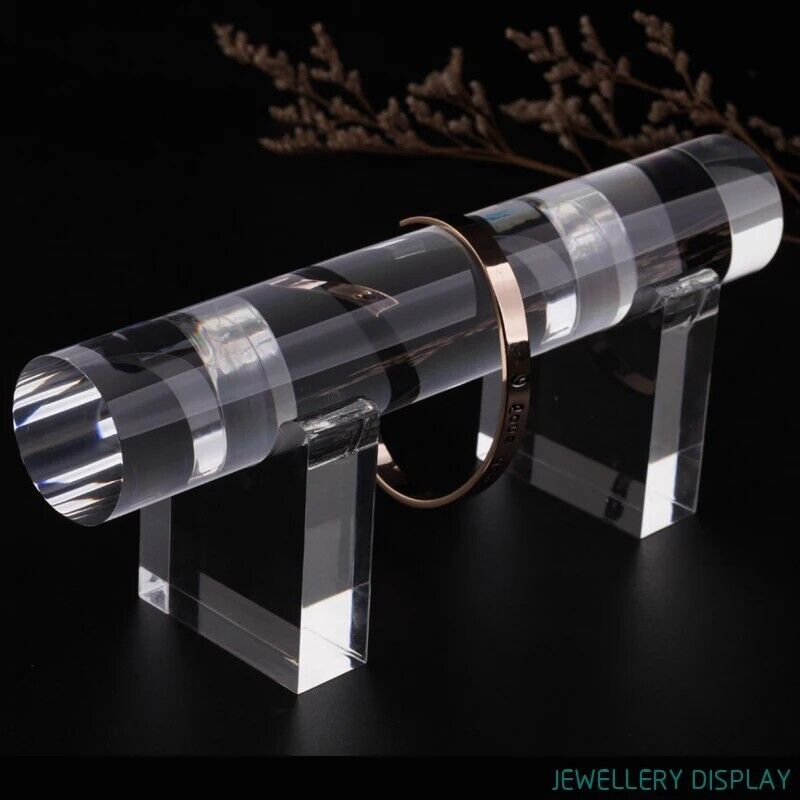 Jewelry Display Stand Acrylic Light Luxury Bracelet Rack Show Holder 200x35x80mm