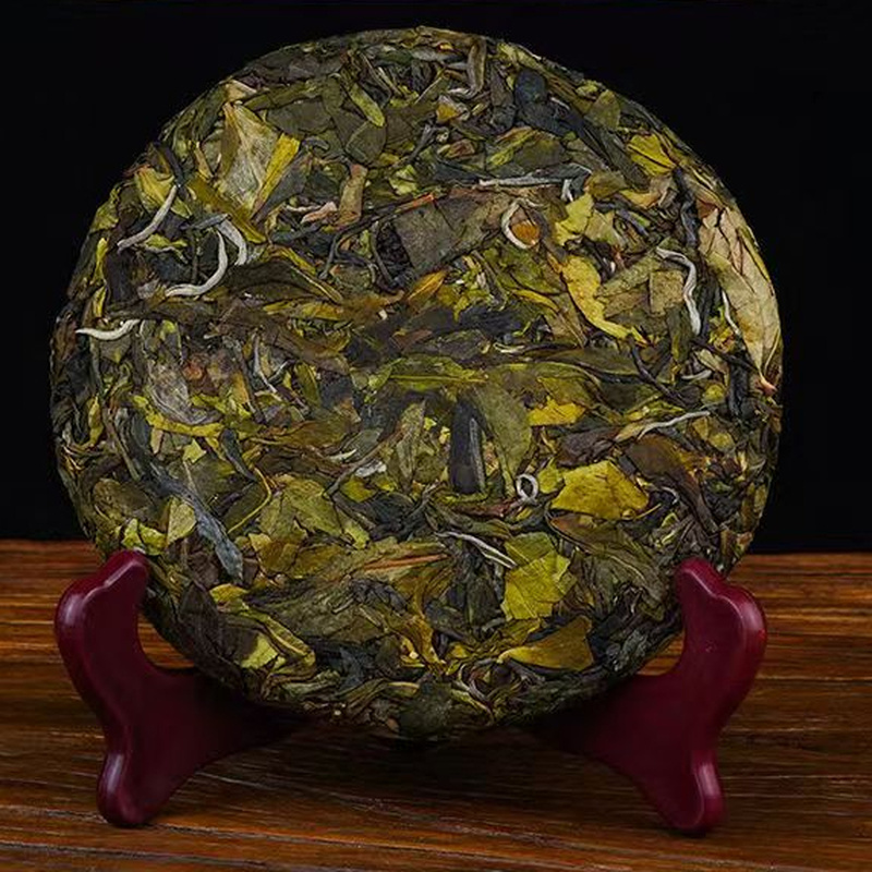 200g Iceland Ancient Tree Leaf Puerh Tea Raw Puerh Tea Cake Benefits Green Tea