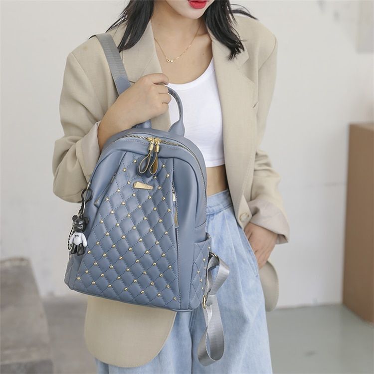 Vintage Backpack High Quality Leather Travel Shoulder Bags School Bags Pack 1 PC