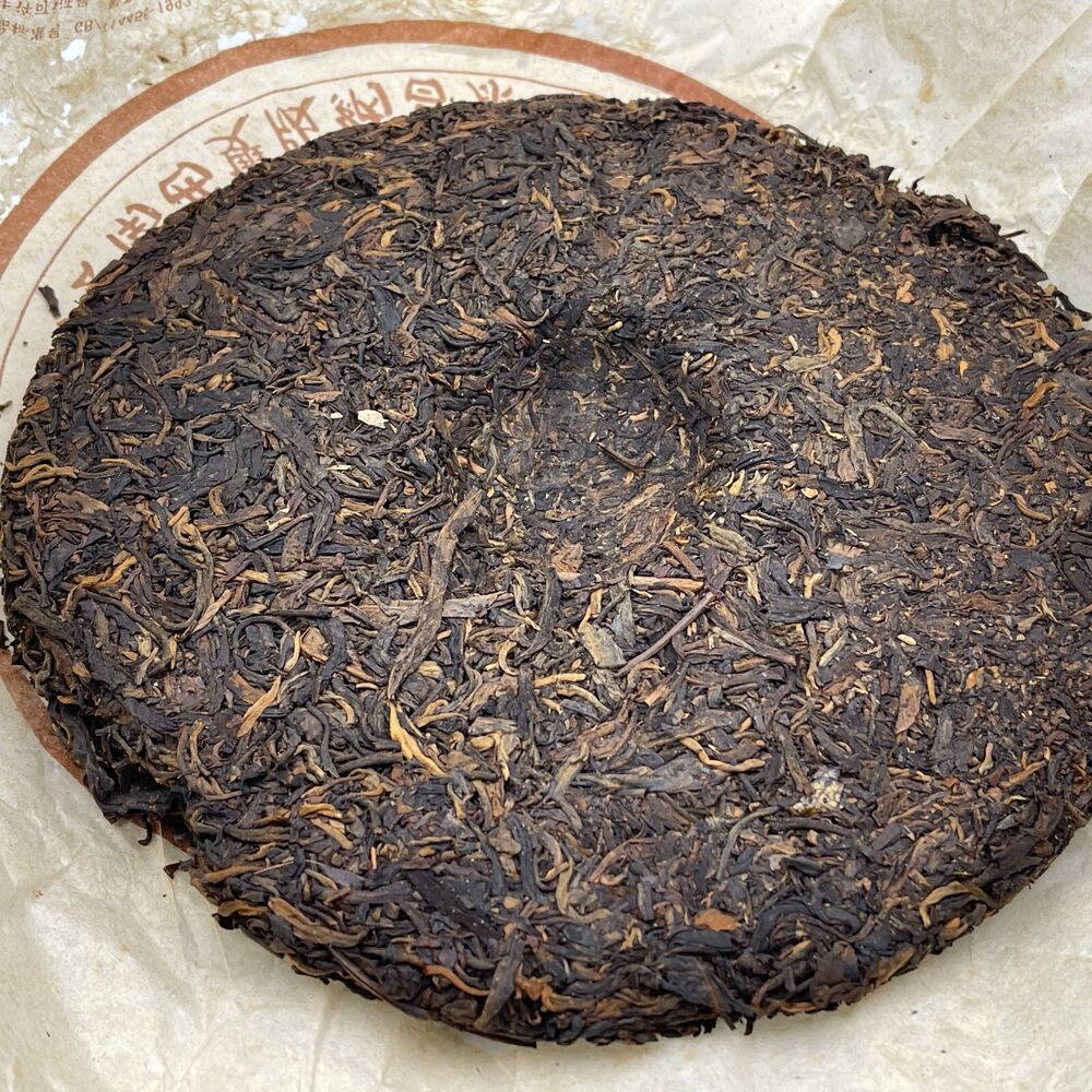 Pu'er Tea, 2003, Changtai Changtai, Banna Qizi Cake Tea, 400 grams, raw