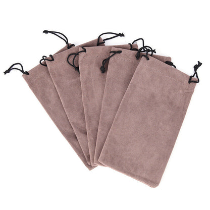 10X Soft Glasses Case Storage Pouch Bag Sunglasses Eyeglasses Cloth Pouch BaY-ca