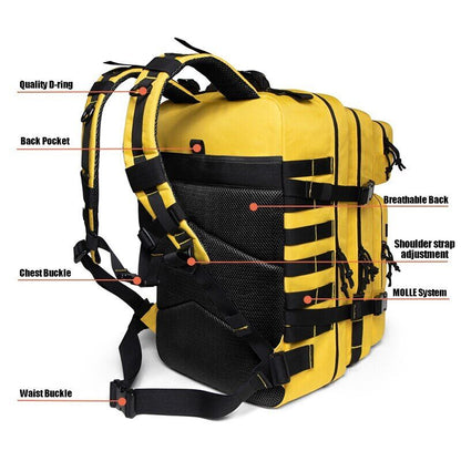 50L Military Tactical Backpack Hiking Backpack Camping Man/Woman Bag Army
