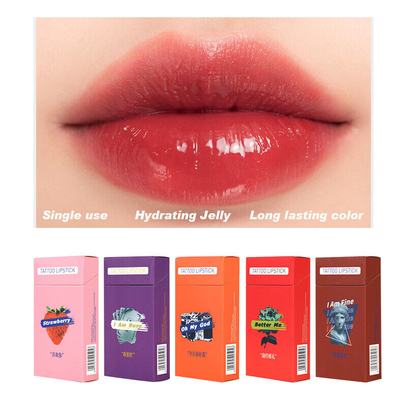 Cotton Swab Lip Glaze Lip Dye Liquid Disposable Liquid Lipstick