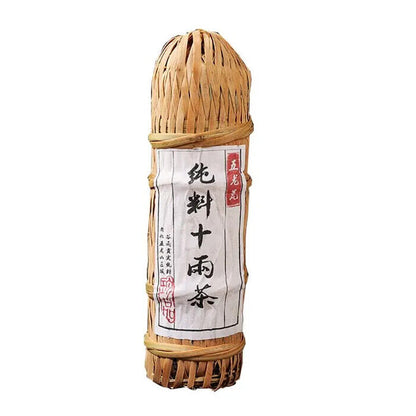 Anhua Dark Tea Black Shi Liang Ten Tael Hua Juan Hei Cha Bamboo Packed 362.5g