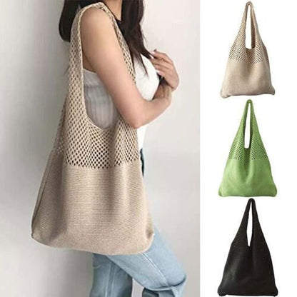 Womens Summer Beach Handbag Woven Shoulder Bag Large Tote Shopping Bag