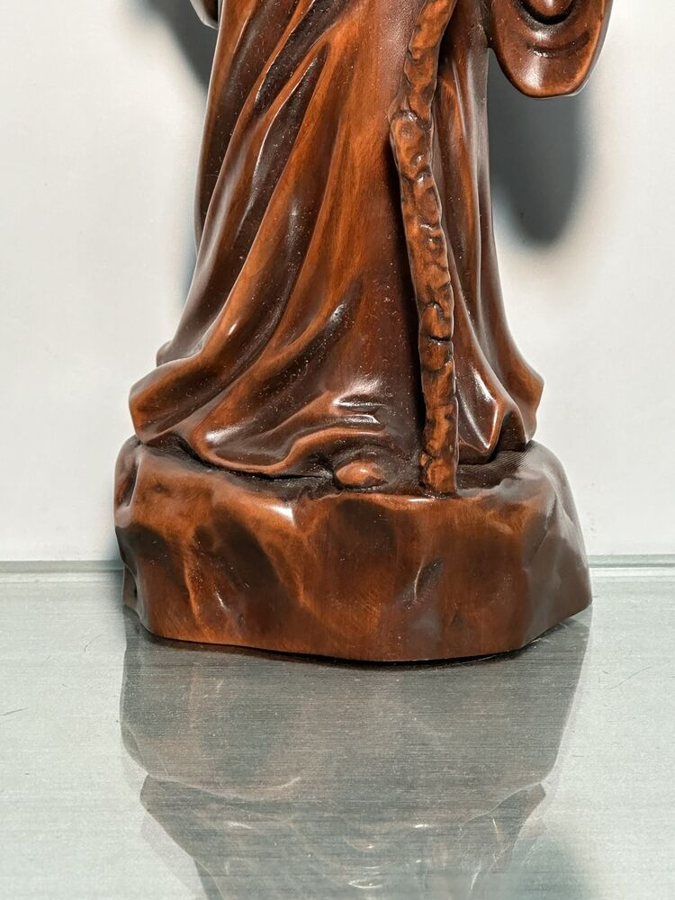 Collection Chinese Boxwood Carving Figure Statue Wood Sculptures Decoration Art