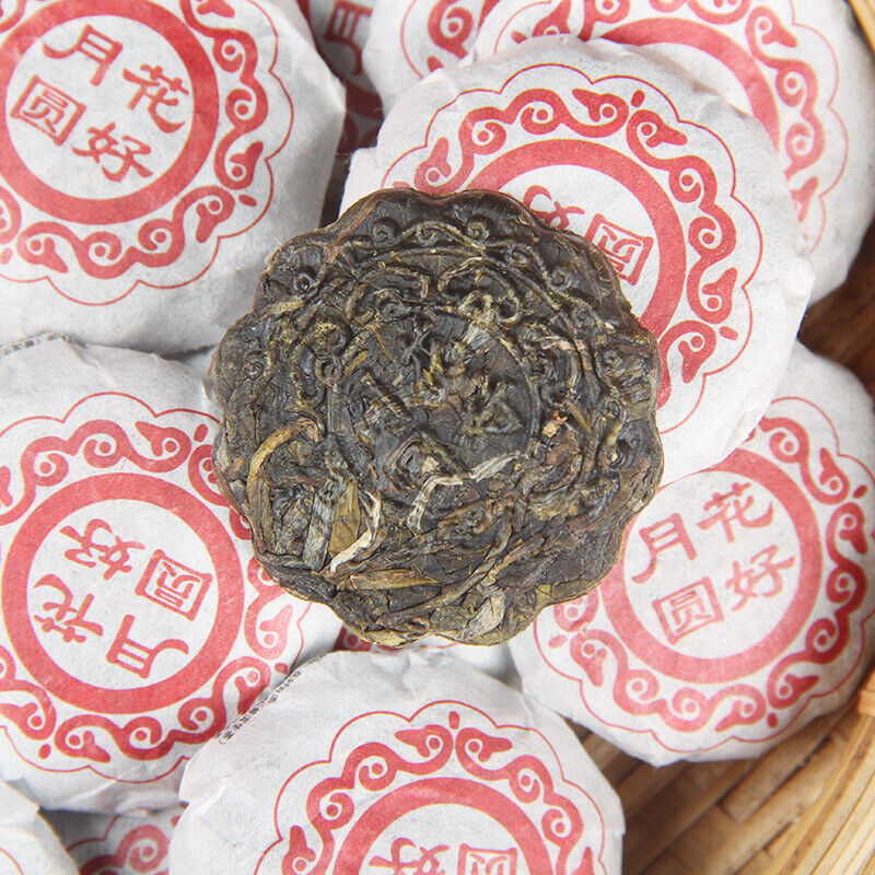 Top-grade Mid-Autumn Mooncake Pu'er Tea Mini Tuocha Huahaoyueyuan Cha Tea 500g