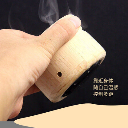 1pc Bianstone Moxibustion Pot Portable Moxa Hanging Mugwort Tool Wormwood 艾灸艾条艾柱