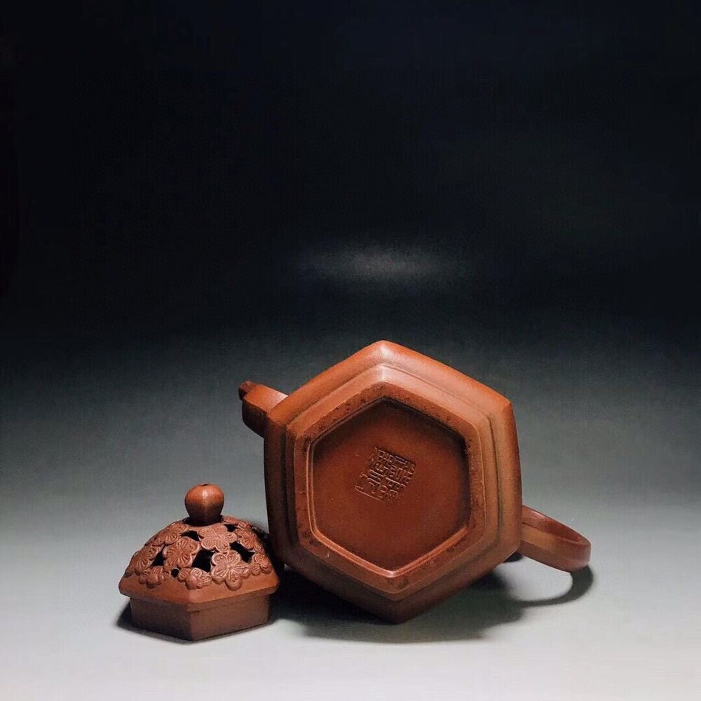 vintage chinese yixing purple clay teapot zisha ceremony teaware collection rare