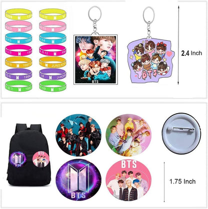Gift Package Set for Fans - Including Drawstring Bag,Stickers, Face...
