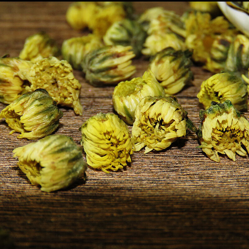 Organic Premium Golden Fetal Chrysanthemum Buds Flower Floral Herbal Tea 500g