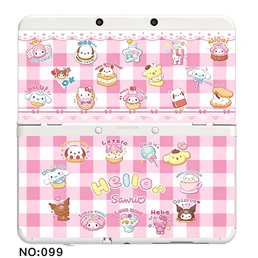 46‑Design Limited Themed Shell Cover Plates for New Nintendo 3DS