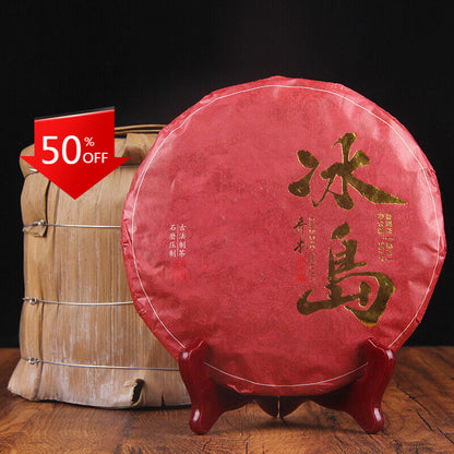 357g Spring Tea Icelandic arborvitae tea Ripe Pu'er Tea Cake Healthy Drink