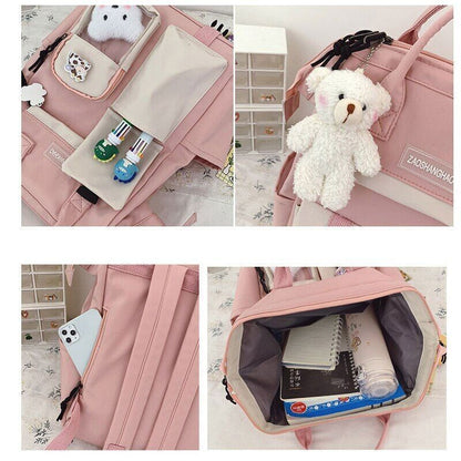 Schoolbag Girl Laptop Bag Travel Shoulders Bag For Women 2023
