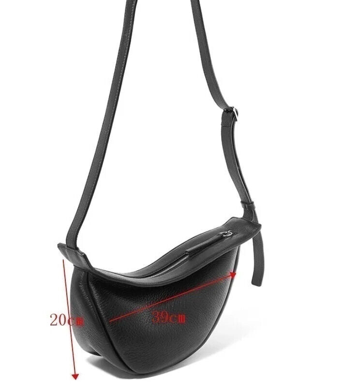 shoulder Bags Woman Wide Single Leather Chest Bags Woman Fashion