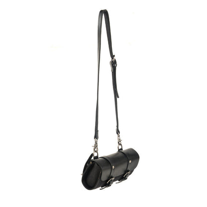 Motorcycle Bags Oiled Wax Canvas Leather Waterproof Bicycle Bag Diagonal Bags