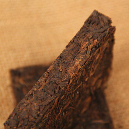 55g Yunnan Natural Ancient Tree Ripe Puerh Tea Gold Brick Mini Puer Tea Brick