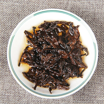 357g Old Tree Ripe Puer 2009 Menghai Old Banzhang Ripe Pu-erh Tea