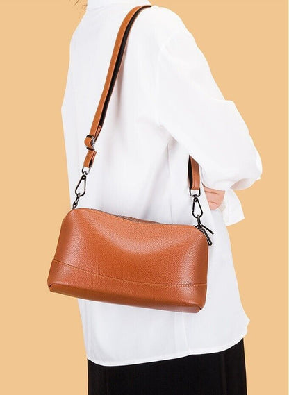 Women Genuine Leather Shoulder Bag Crossbody Bag Messenger Cowhide Handbags