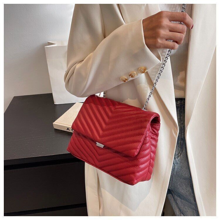 Handbags Women's Black Pu Leather Shoulder Crossbody Bags Women