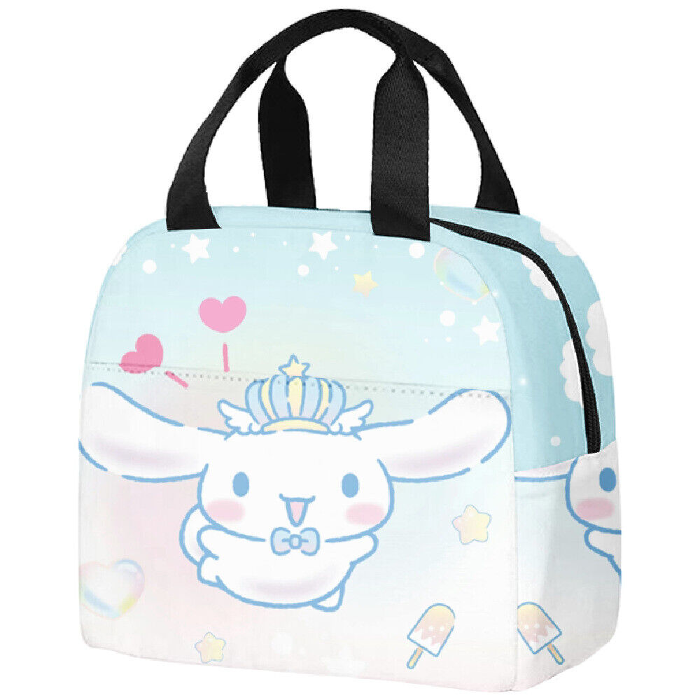 Cinnamoroll Insulated Lunch Bag Handbag Thermal Leakproof Insulated Lunch Box