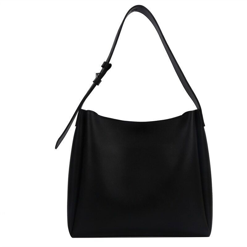 Leather Tote Bag Women Female High Capacity Shoulder Side Bag Handbags