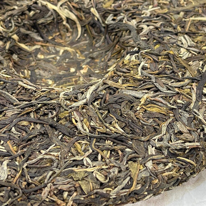 Pu-erh tea,2021,Gu jun,冰島大樹 iceland tree,357g,RAW