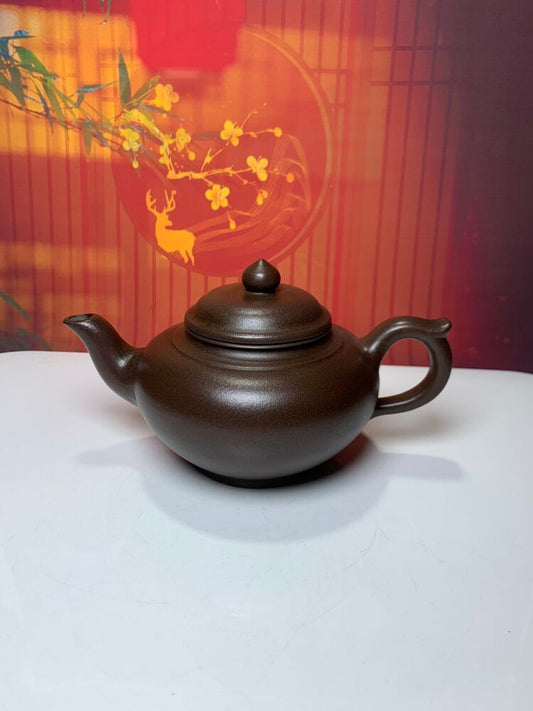 Chinese Yixing Zisha Clay Handmade Exquisite Teapot 品名：笑樱 底款: 如图