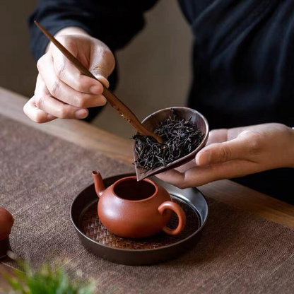 Ebony Tea Scoop Tea Ceremony Set Wood Tea Accessories